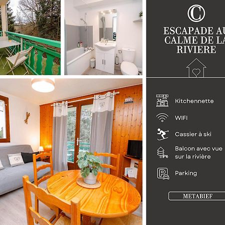 Escapade Au Calme De La Riviere Apartman Métabief Kültér fotó
